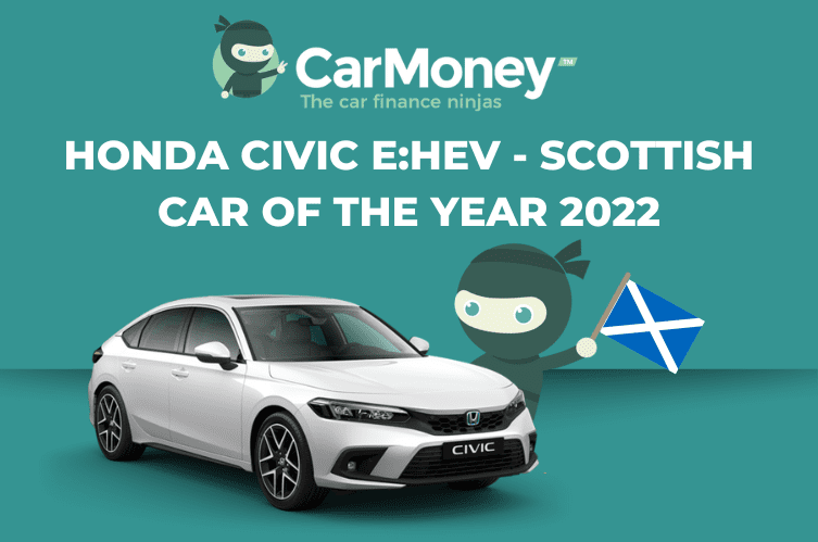 Honda Civic e:HEV Doubles up at Scottish Car of the Year 2022