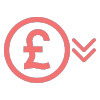 Low payment icon | CarMoney.co.uk